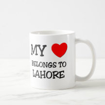 My heart belongs to LAHORE Mugs