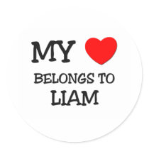 My Heart Belongs to Liam stickers
