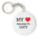 My Heart Belongs To LUCY keychains