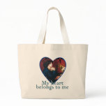 My Heart Belongs to Me Canvas Bag