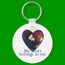 My Heart Belongs to Me keychains