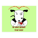 My Heart Belongs to My Daddy Post Cards
