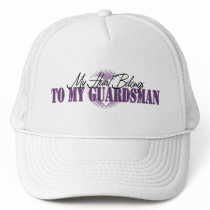 My Heart Belongs To My Guardsman Mesh Hats