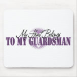 My Heart Belongs To My Guardsman Mouse Pad