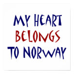 My Heart Belongs To Norway Poster