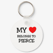 My Heart Belongs to Pierce keychains