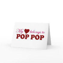 My Heart Belongs to Pop Pop cards