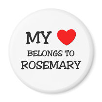 My Heart Belongs To ROSEMARY magnets