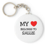 My Heart Belongs To SALLIE Keychains
