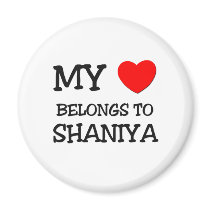 My Heart Belongs To SHANNON magnets