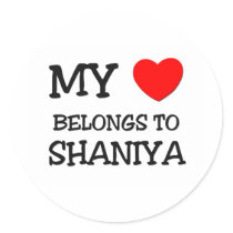 My Heart Belongs To SHANNON stickers
