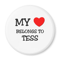 My Heart Belongs To TESS magnets by ilovemyshirt My Heart Belongs To TESS magnets
