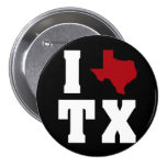 My heart belongs to Texas (sq) 2 Pin
