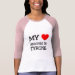Ladies 3/4 Sleeve Raglan (Fitted)