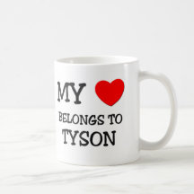 My Heart Belongs to Tyson Mug