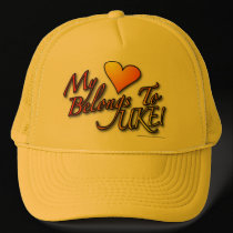My Heart Belongs to UKE Designer Cap hats