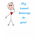 My heart belongs to you! shirt
