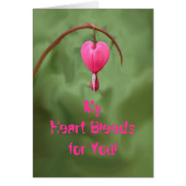 MY HEART BLEEDS FOR YOU by SHARON SHARPE cards
