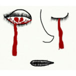 my heart cries blood t-shirts