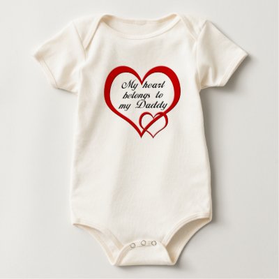 My Heart Daddy Tee Shirt by misty0705