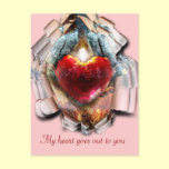My heart goes... postcards
