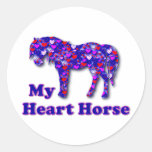 My Heart Horse Stickers