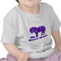 My Heart Horse Tees