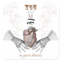 My heart in your hands stickers