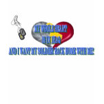 my heart is deployed-Army Fiance t-shirts