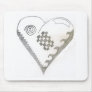 My heart is going crazy mousepads