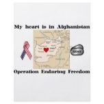 My Heart is in Afghanistan flyers