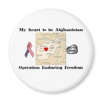 My Heart is in Afghanistan magnets