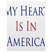 My Heart Is In America letterhead
