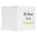 My Heart Is In Cameroon Vinyl Binder