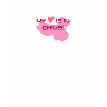 My heart is in China! t-shirts