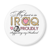 My Heart is in Iraq magnets by silentranksshop My Heart is in Iraq magnets