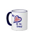 My Heart is in Iraq Tshirts and Gifts mugs by USAmilitary My Heart is in Iraq Tshirts and Gifts mugs