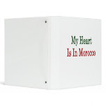 My Heart Is In Morocco 3 Ring Binder