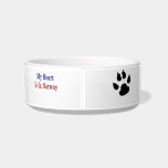 My Heart Is In Norway Cat Bowl