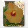 My heart is in the garden mouse pad