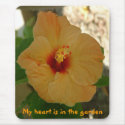 My heart is in the garden mousepads by CHOLOEPUS My heart is in the garden mousepads