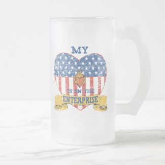 My Heart is on the Enterprise mug