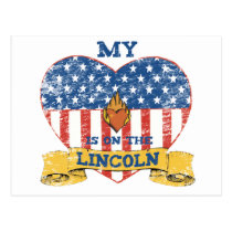 My Heart is on the Lincoln postcards