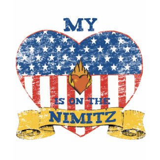 My Heart is on the Nimitz shirt