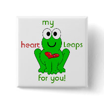my heart Leaps for you!-1 buttons