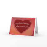 "My Heart Melts" Valentine's Card