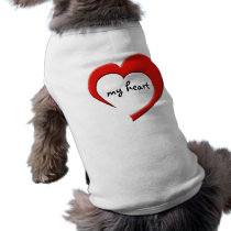 My Heart Pet Clothing (red heart) pet clothing