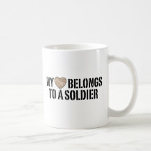 My Heart Soldier Coffee Mug