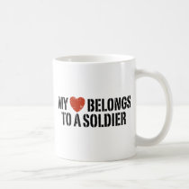 My Heart Soldier mugs
