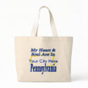 My Heart & Soul Are In Pennsylvania bags by TShirtDotCom My Heart & Soul Are In Pennsylvania bags